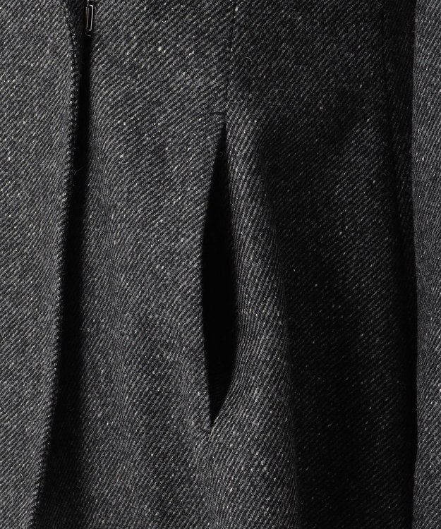 23区 S 【エステータ】シルクネップツイード ジャケット ブラック系