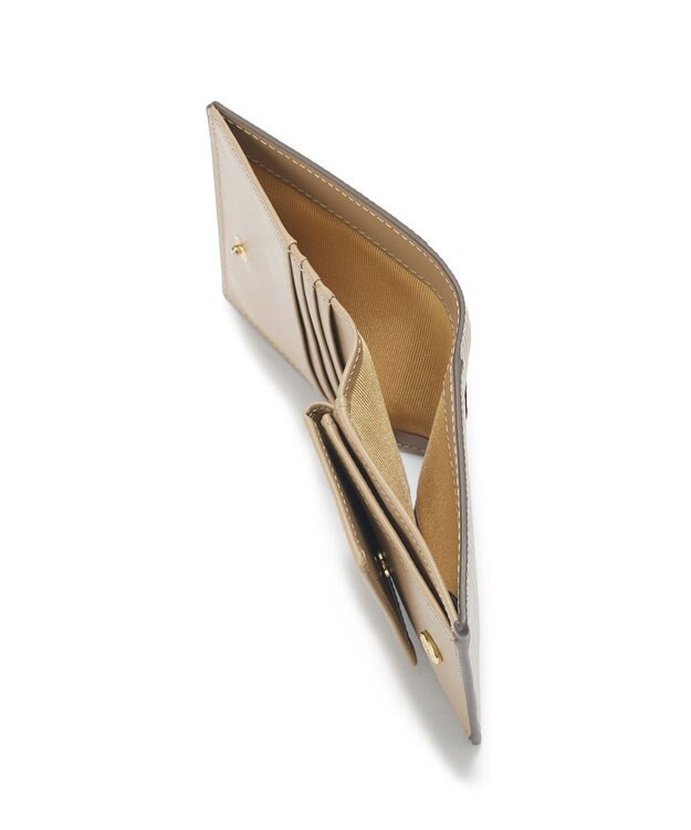 TOPKAPI 【Breath TOPKAPI】RIPPLE リプル 折り財布 グレージュ