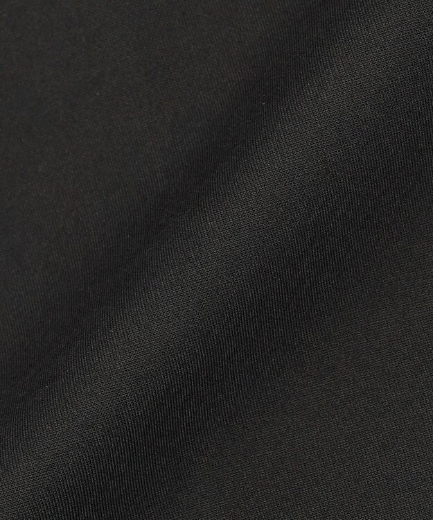 組曲 【WEB限定・ウエストゴム仕様】コンフォータブル スリットパンツ ブラック系