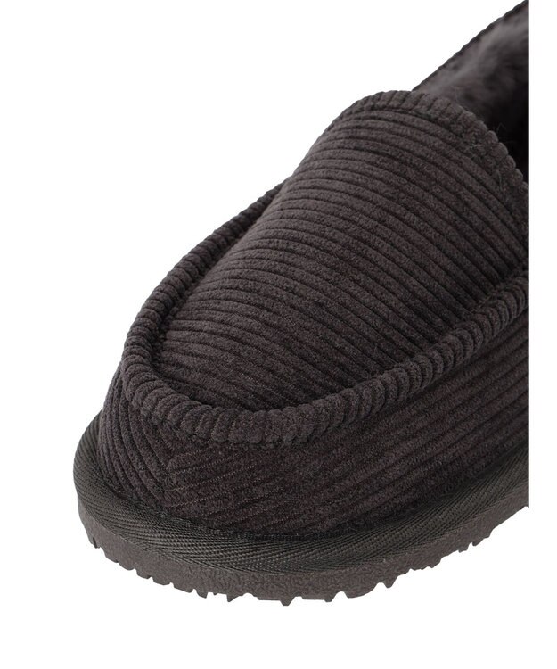 Green Parks ・ｒｉｃｈ　ｂｌｕｅ　ムートンスリッポン Gray