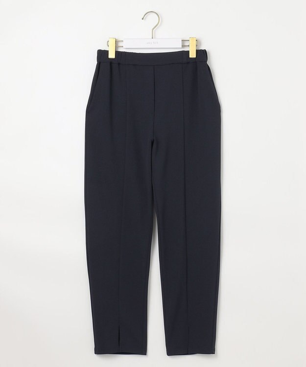 ANY SIS S 【WEB・一部店舗限定】ペプラムチュールコンビ セット ネイビー