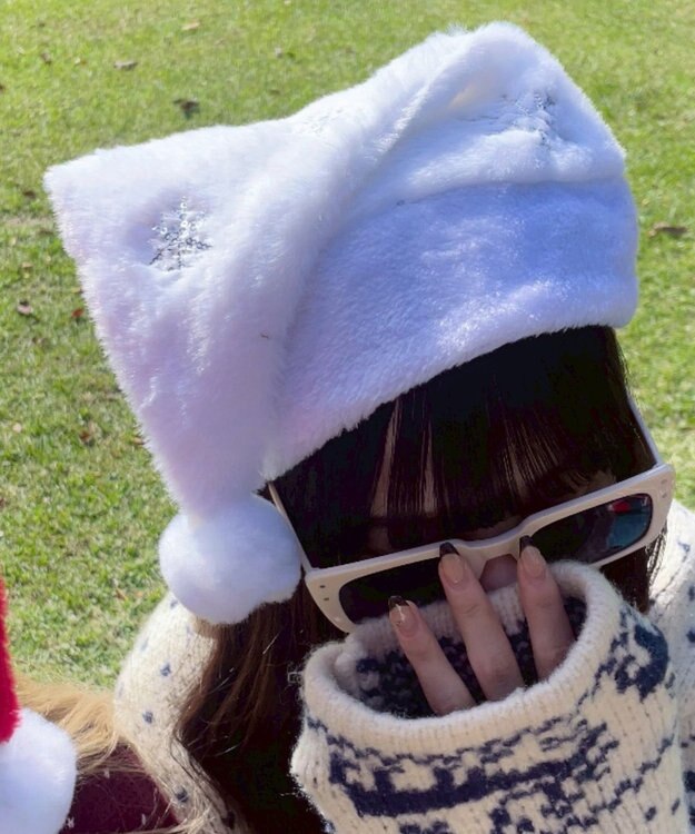 WEGO クリスマスデザインサンタ帽子 柄2