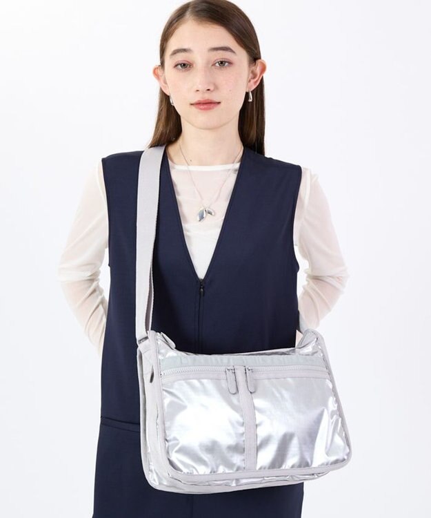 LeSportsac DELUXE EVERYDAY BAG/フロストシルバーシャイン