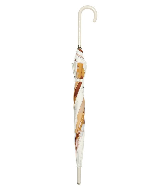 MOONBAT PAUL&JOE ACCESSOIRES(ポール＆ジョー アクセソワ) 長傘 ピクセルヌネット 一枚張り ベージュ