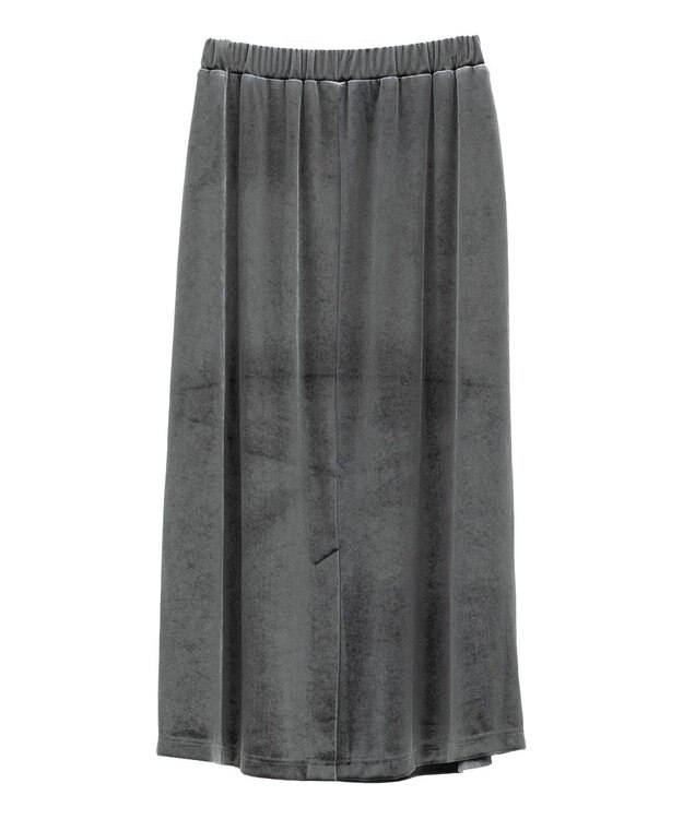 Green Parks ベロアナロースカート Charcoal Gray