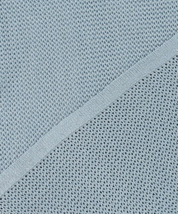 自由区 ライトメッシュ プルオーバー サックス