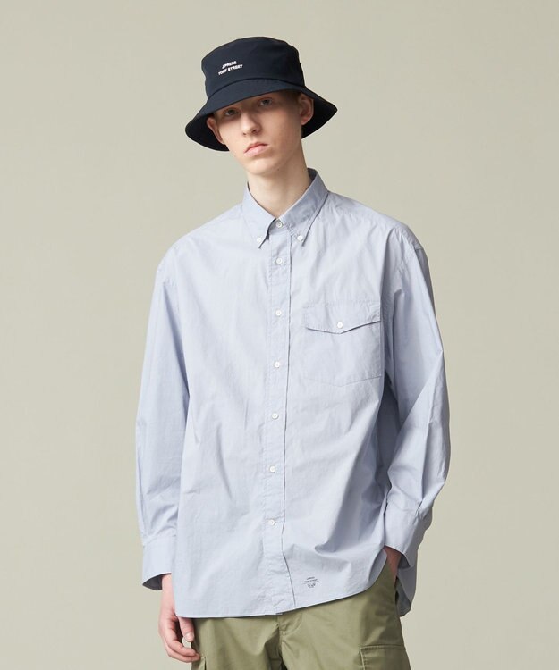 J.PRESS YORK STREET 【UNISEX】タイプライターシャツ/B.D.