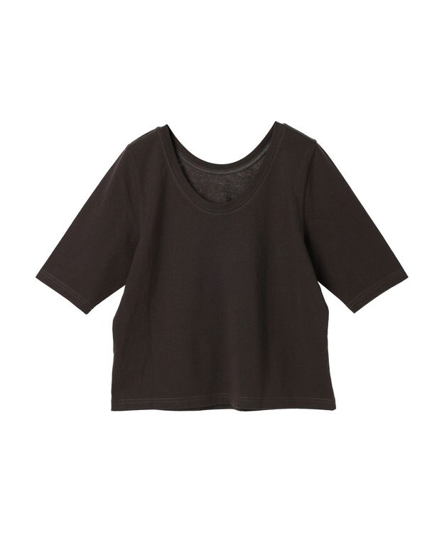 Green Parks ・ＳＵＧＡＲ　ＳＰＯＯＮ　２ｗａｙハーフスリーブＴＥＥ Charcoal Gray