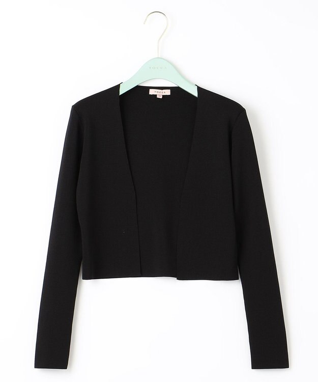 TOCCA 【洗える！】SQUARE BOLERO ボレロ ブラック系