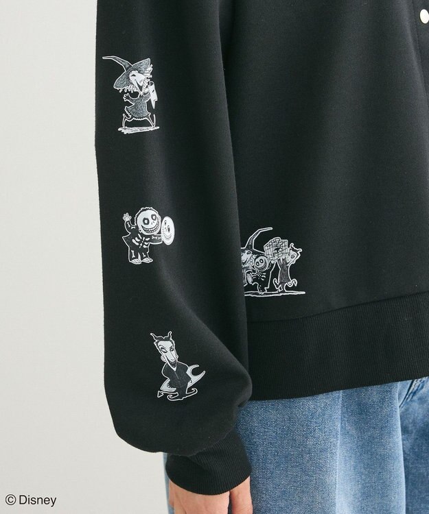 Green Parks ナイトメア／２ｗａｙ　ラインストーンカーディガン Black