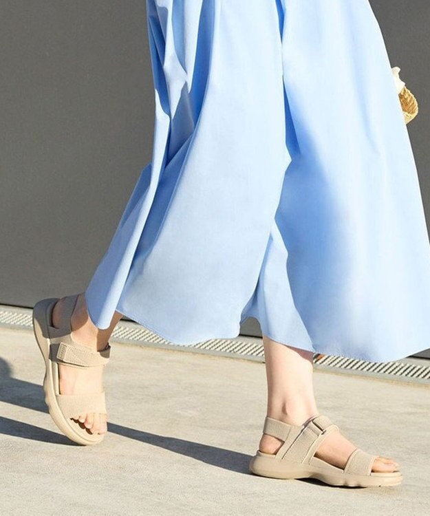 steppi 【洗える/新色登場】スポーツサンダル ベージュ