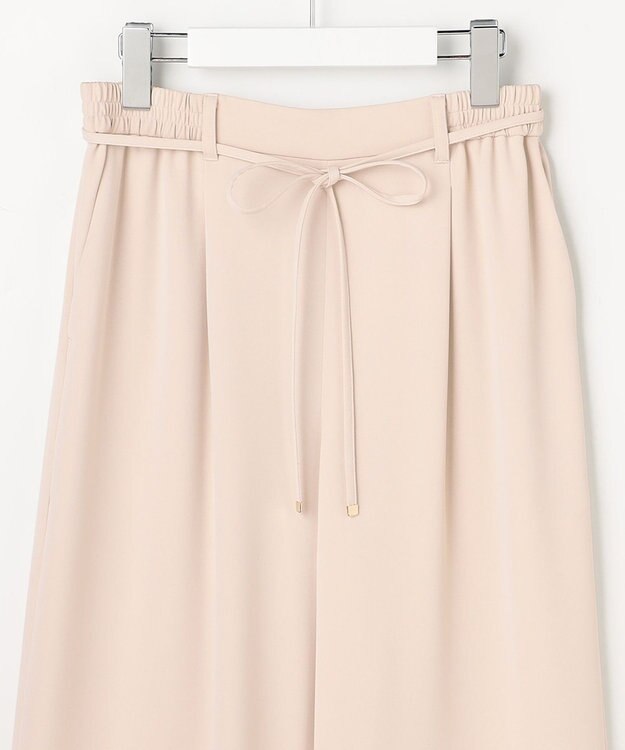 ANY SIS S ベルトセットイージー ワイドパンツ アイボリー