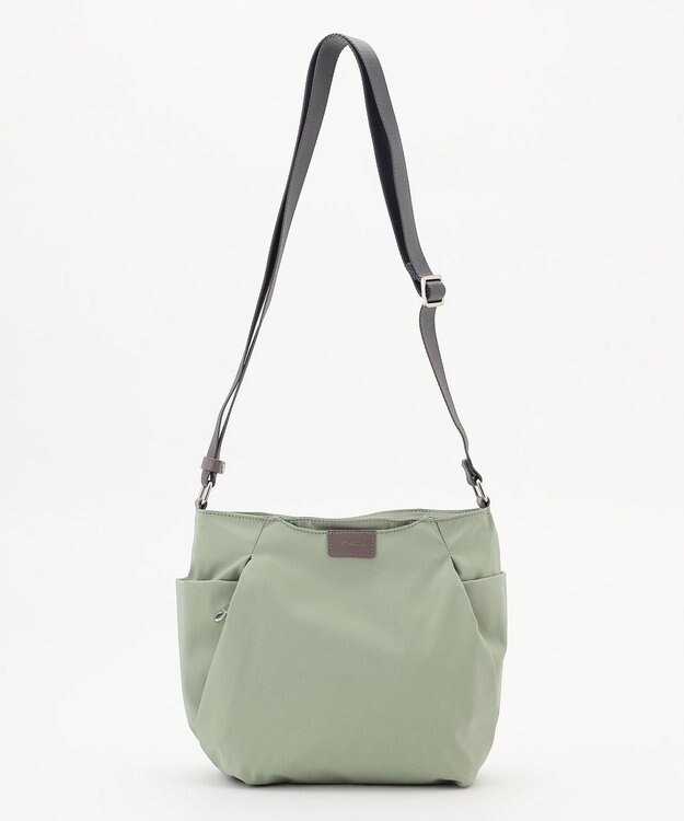 Y'SACCS 【ナイロンタフタ】トラベルショルダー mini ライトグリーン