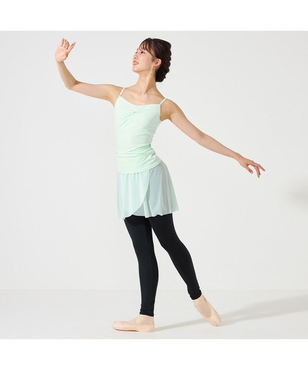 Chacott キャミソールトップ アイスグリーン