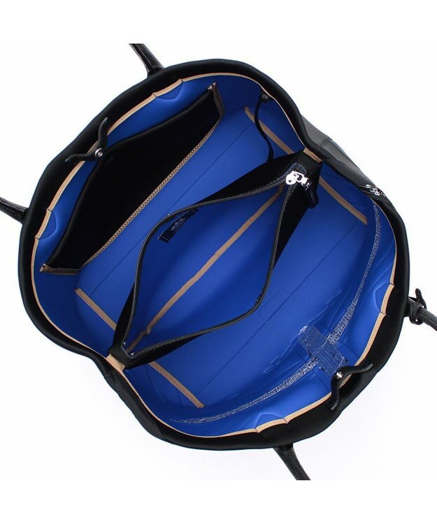 A.D.M.J. 【魔法の様に軽い】マジックライト/ユニオンジャックキューブトート34cm NEGRO