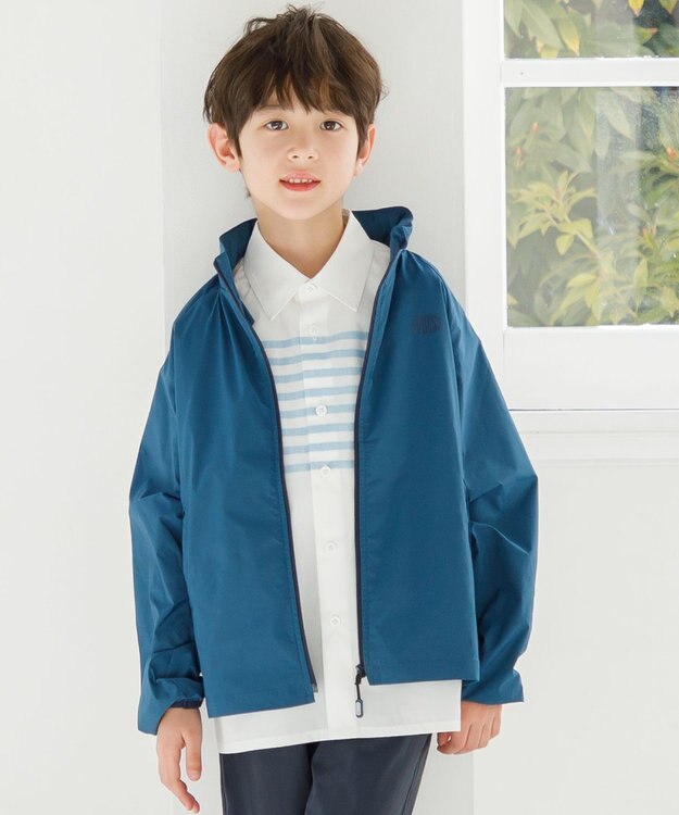 J.PRESS KIDS 【140-170cm】ポリエステルウェザークロス ブルゾン ダルブルー系