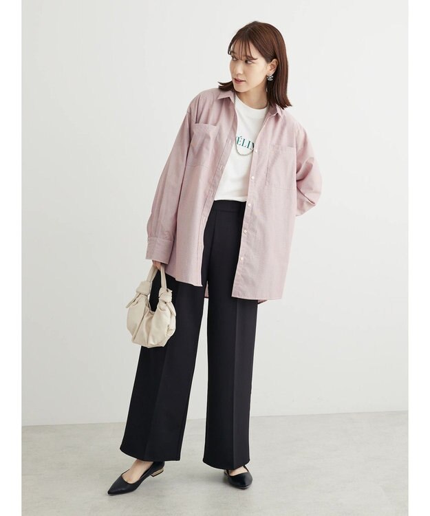 Green Parks オーバーサイズロゴチュニック Off White