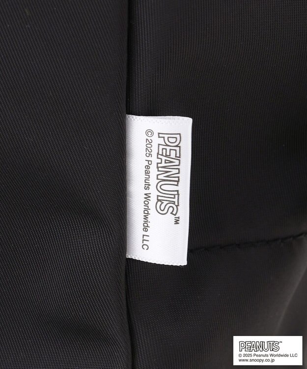 Y'SACCS SNOOPYデザイン 2way巾着トート(クッキー） ブラック