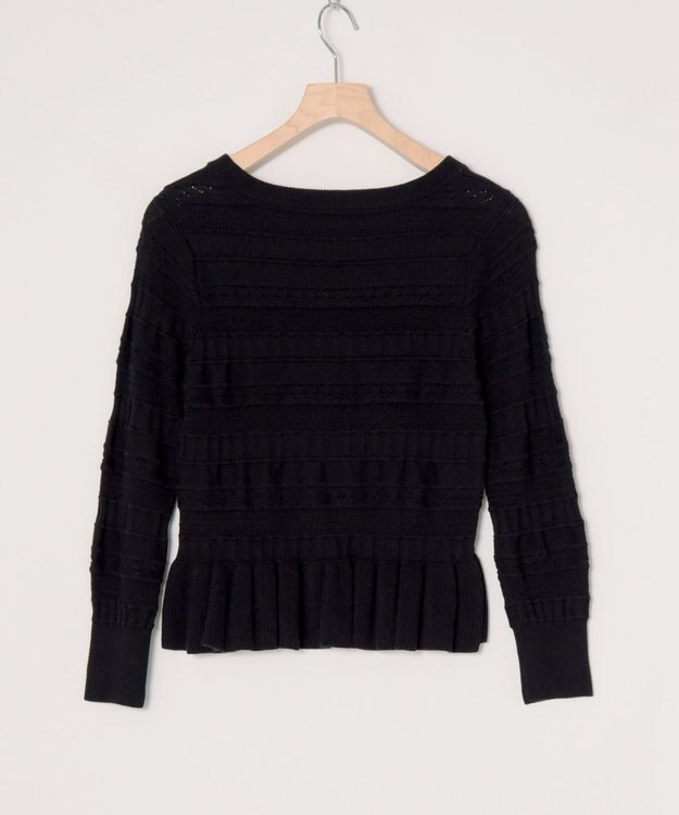 ONWARD Reuse Park 【any SiS】ニット春夏 ブラック