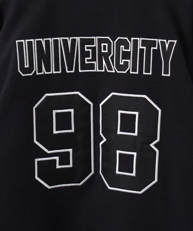 WEGO バックナンバリングビッグスタジャン ブラック