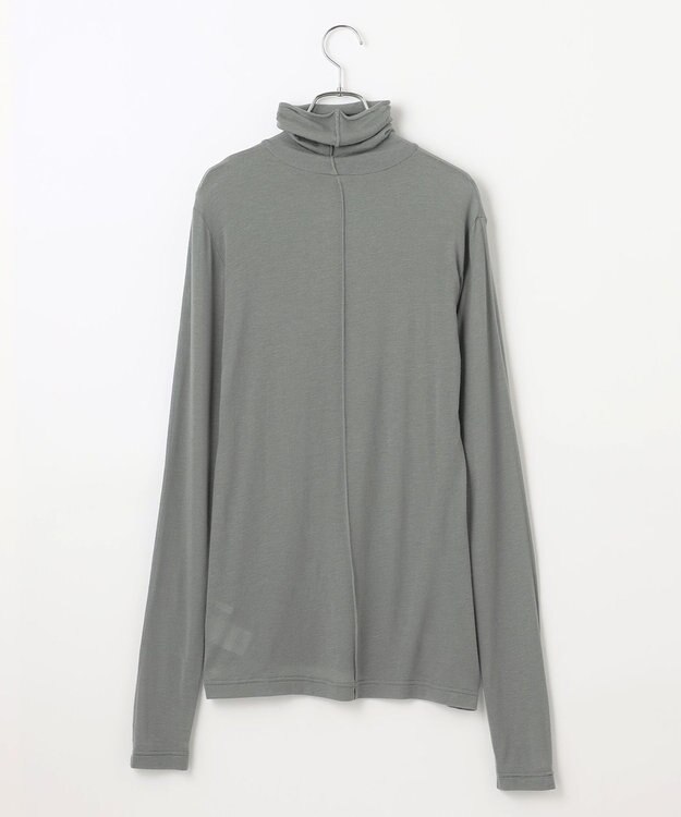 #Newans 【ストレッチ】【カシミヤ混】カシミヤシルクジャージー セージ