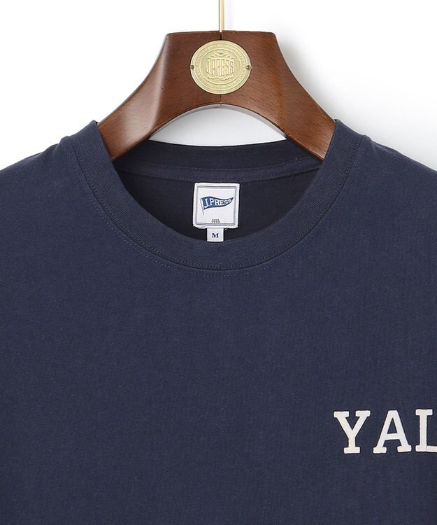 J.PRESS MEN 【Pennant Label】T-shirt / Yale ネイビー系