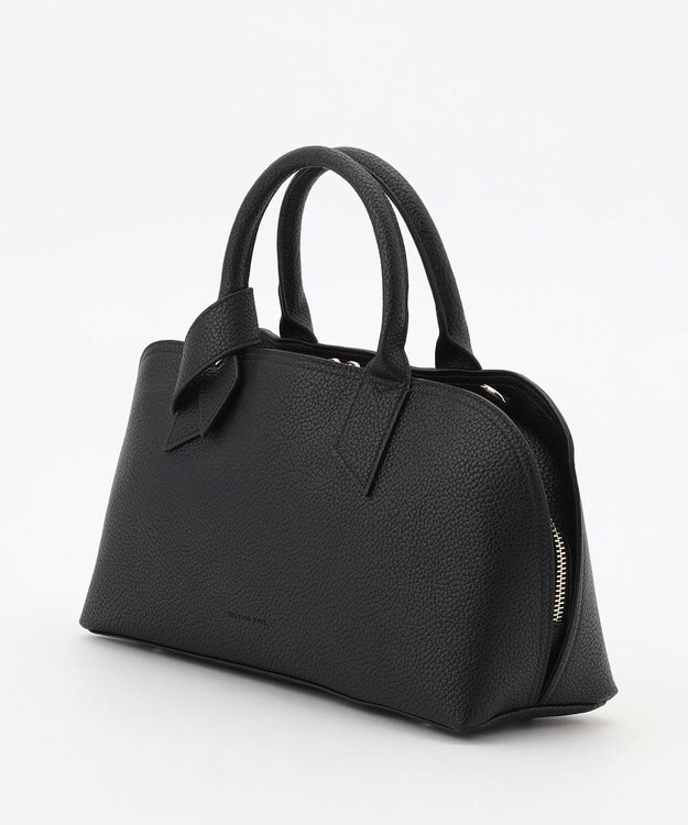 LA BAGAGERIE 【maison vert】 【軽量】リボンワイド２WAYショルダー ブラック