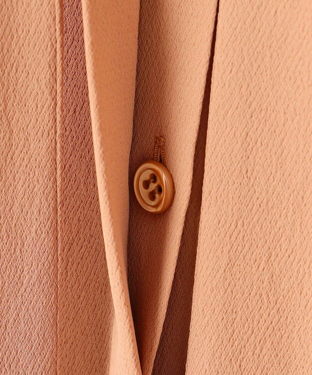 BEIGE， 【WEB限定・洗える】MIRABEAU / 2WAYストレッチボウタイブラウス D Nude