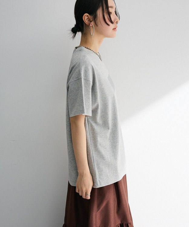 Green Parks ・ＥＬＥＮＣＡＲＥ　ＤＵＥ　箔プリントＴＥＥ Gray Mixture