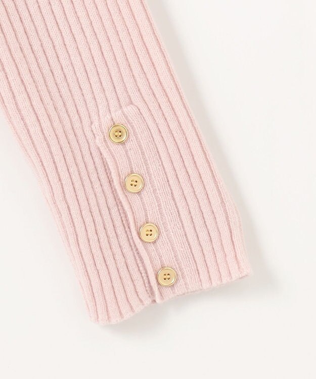 J.PRESS LADIES 【洗える】CASHBIT NEO ハイネックニット ピンク系