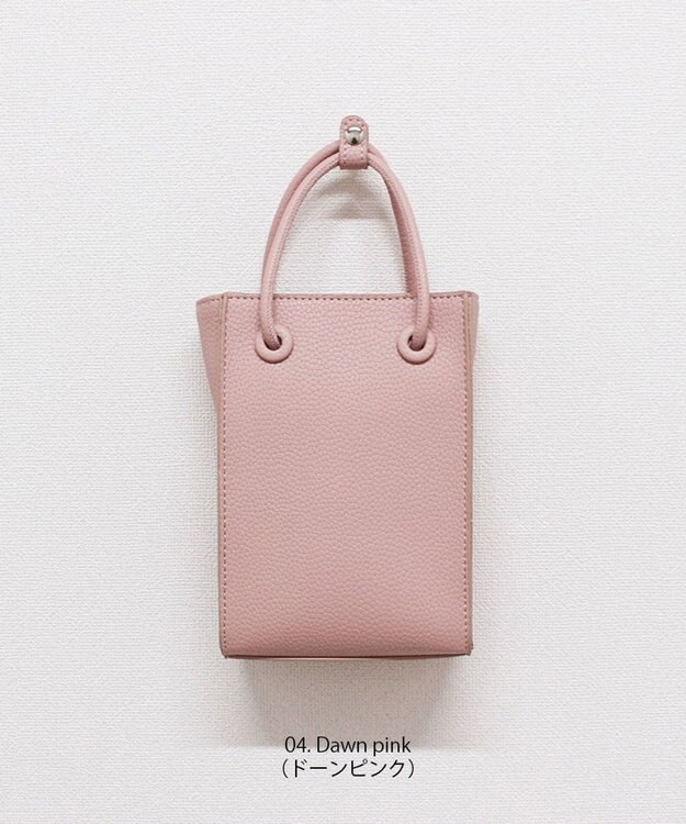 ROOTOTE 6466【直営店限定:ミニショルダー】LT.ベビールー.ミニボックス-A 04：ドーンピンク