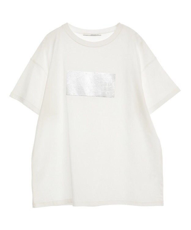 Green Parks ・ＥＬＥＮＣＡＲＥ　ＤＵＥ　箔プリントＴＥＥ Off White