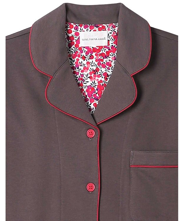 une nana cool 【綿100％】やわらかバズインレーパジャマ MADE WITH LIBERTY FABRIC DR