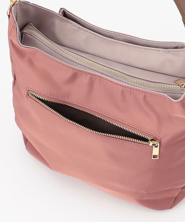 LA BAGAGERIE 【MONICA】ナイロン2WAYショルダーバッグ ピンク