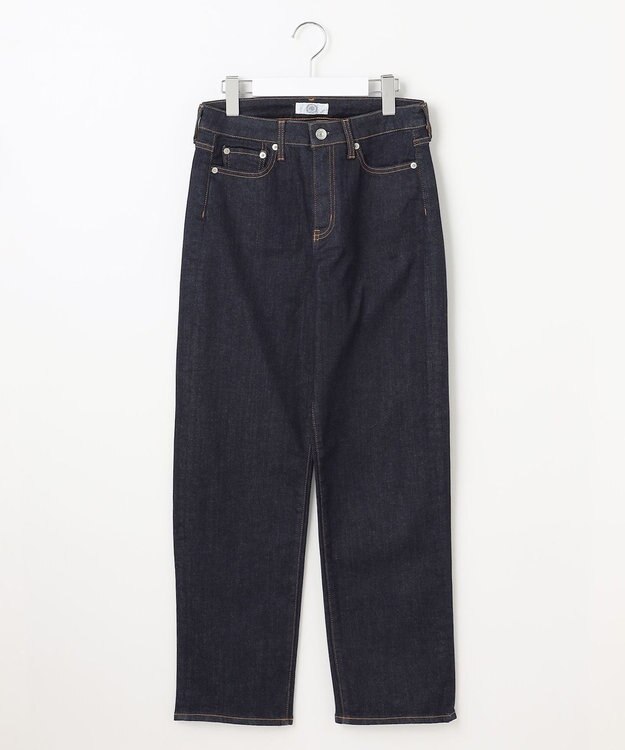 J.PRESS LADIES L 【洗える】BASIC STRETCH DENIM ボーイフィット デニム インディゴ系