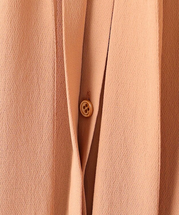 BEIGE， 【WEB限定・洗える】MIRABEAU / 2WAYストレッチボウタイブラウス D Nude