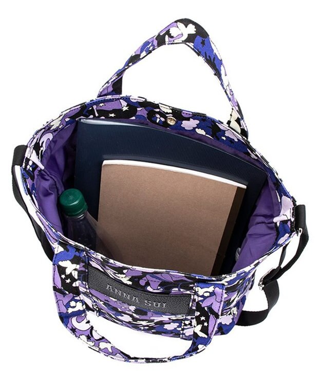 ANNA SUI アーカイブトート トートバッグ パープル