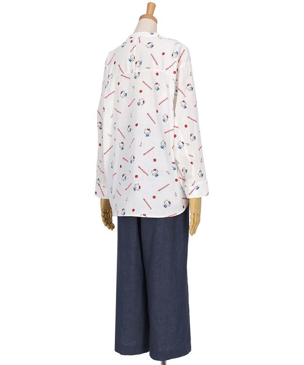 ワコール／睡眠科学 パジャマ 長袖 長ズボン 綿100%(本体) 寝返りしやすい 【睡眠科学×サンリオキャラクターズ】 レディース YDX651 睡眠科学／ワコール レッド