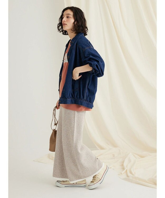 CRAFT STANDARD BOUTIQUE ライトデニムギャザーＧジャン Dark Indigo