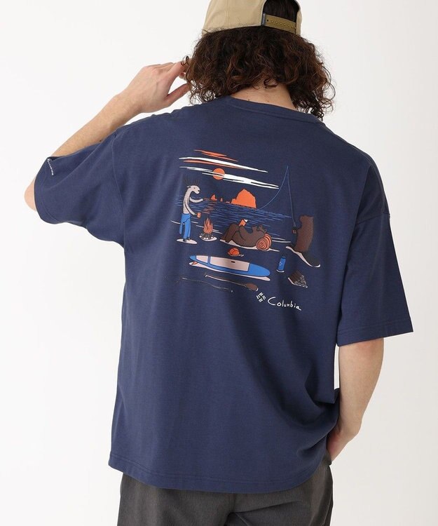 Columbia Columbia/ レイクトゥアベニューグラフィックショートスリーブTシャツ /コロンビア Nocturnal、 Beach