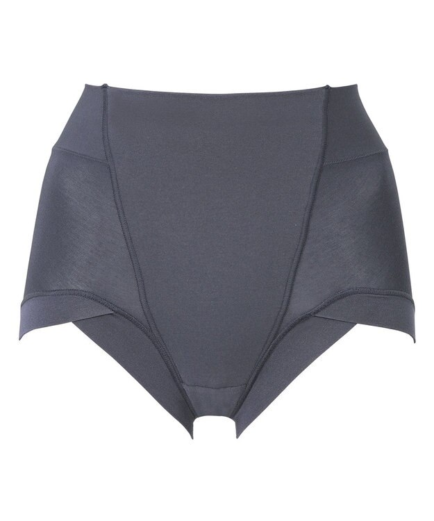 BRADELIS New York 【BRADELIS NewYork peace】綿混楽々ハイウエストショーツ24 ロイヤルグレー