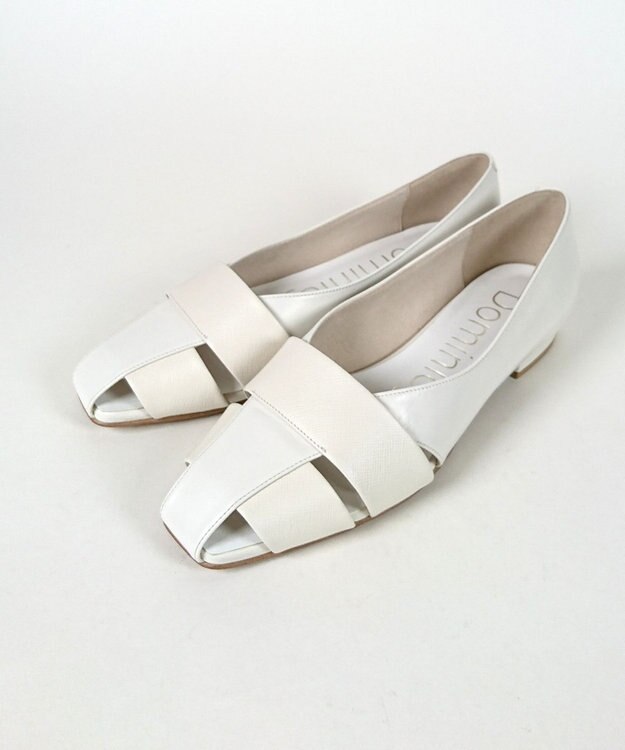 Dominic3 レザー グルカパンプス ブラック