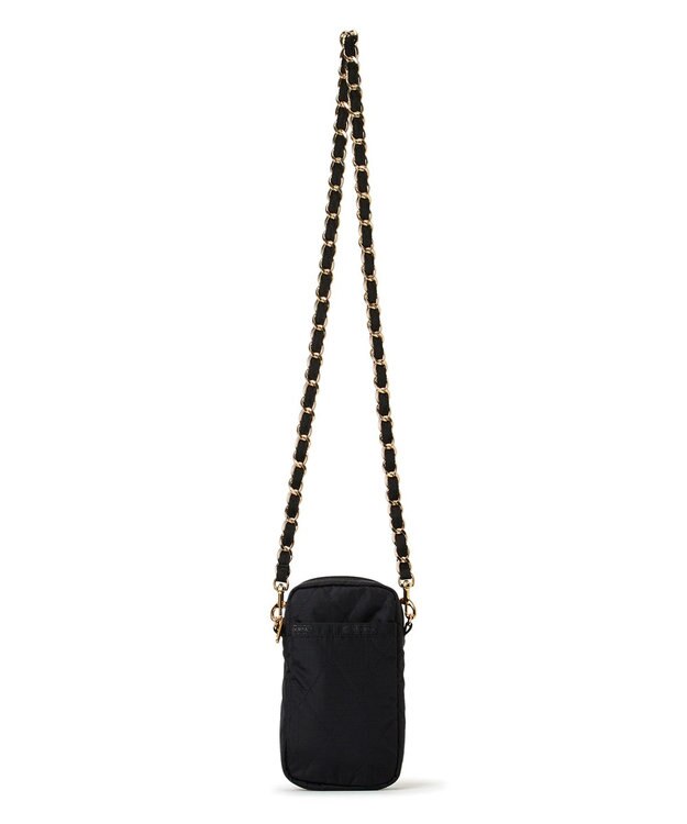 LeSportsac CHAIN MINI PHONE CRSBDY/ミッドナイトキルトチェーン ミッドナイトキルトチェーン