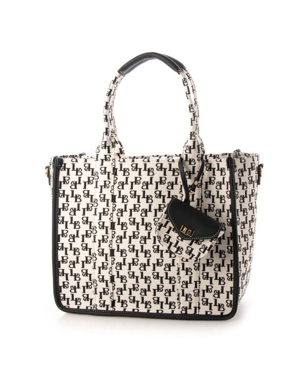 LA BAGAGERIE コットンクラシック2WAYトート Mサイズ ブラック