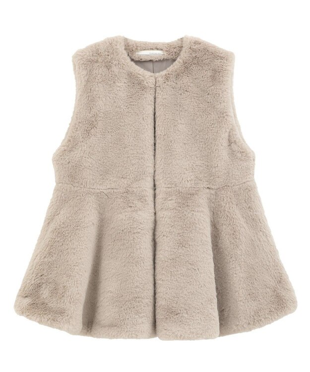 Green Parks ・ＥＬＥＮＣＡＲＥ　ＤＵＥ　ペプラムフェイクファーベ Mocha