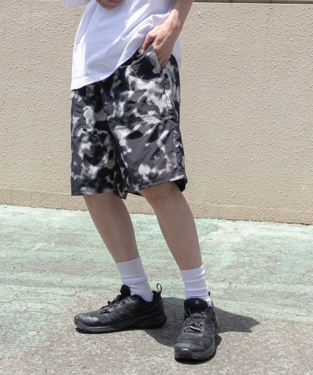 WEGO 【ウエストゴム】パターンナイロンイージーショーツ