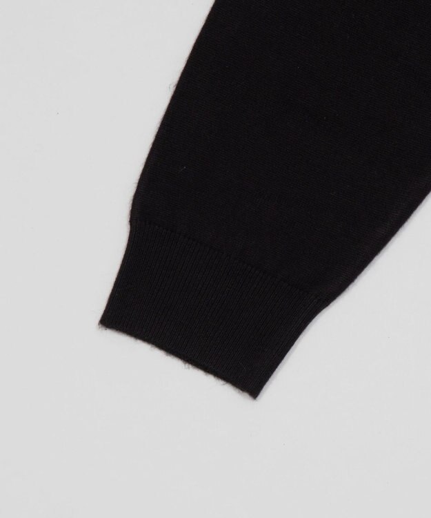 WEGO アクセ付きワンポイントニットプルオーバー（LS） ブラック