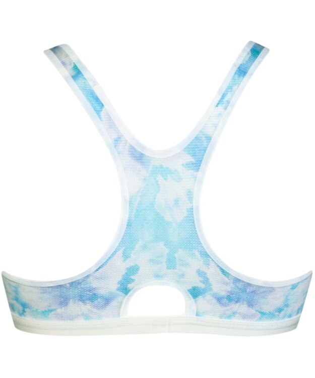 CW-X 【WOMEN】 スポーツブラ ミディアム サポートタイプ 【動いてもズレにくい】 吸汗速乾（本体） HTY007 /ワコール サックス