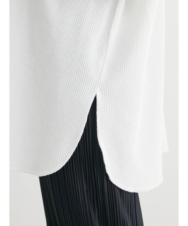 Green Parks ワッフルプルオーバー Off White