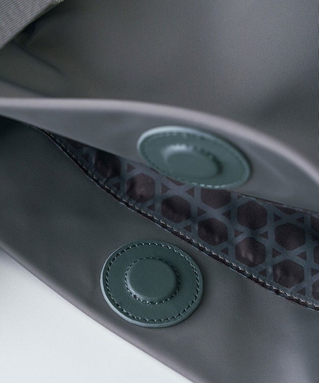 MIYABIYA LAQUOH【撥水加工】ミニマルナイロン 2WAYトート(S) グレー